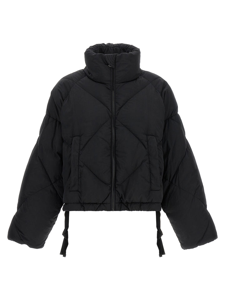 Max Mara Black Polyamide Full-Length Jacket