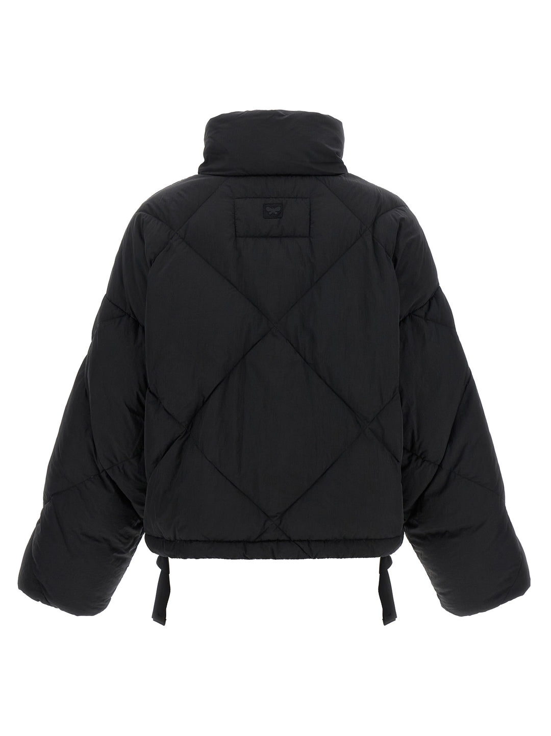 Max Mara Black Polyamide Full-Length Jacket