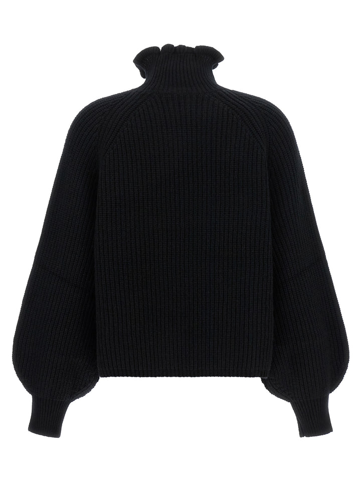 Max Mara Black Wool Cardigan