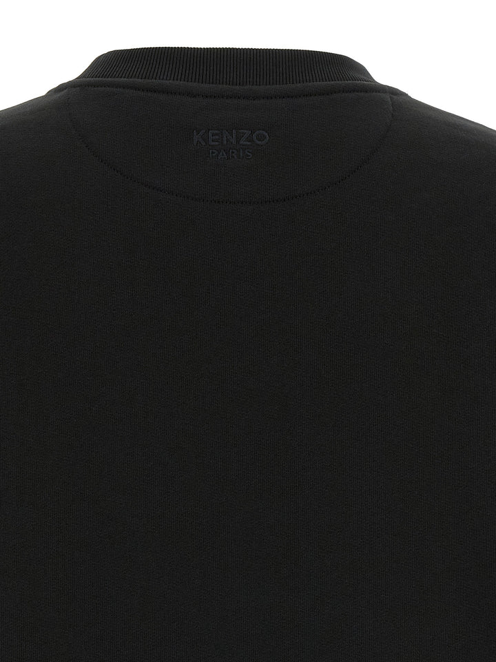 Kenzo Black Cotton Sweatshirt