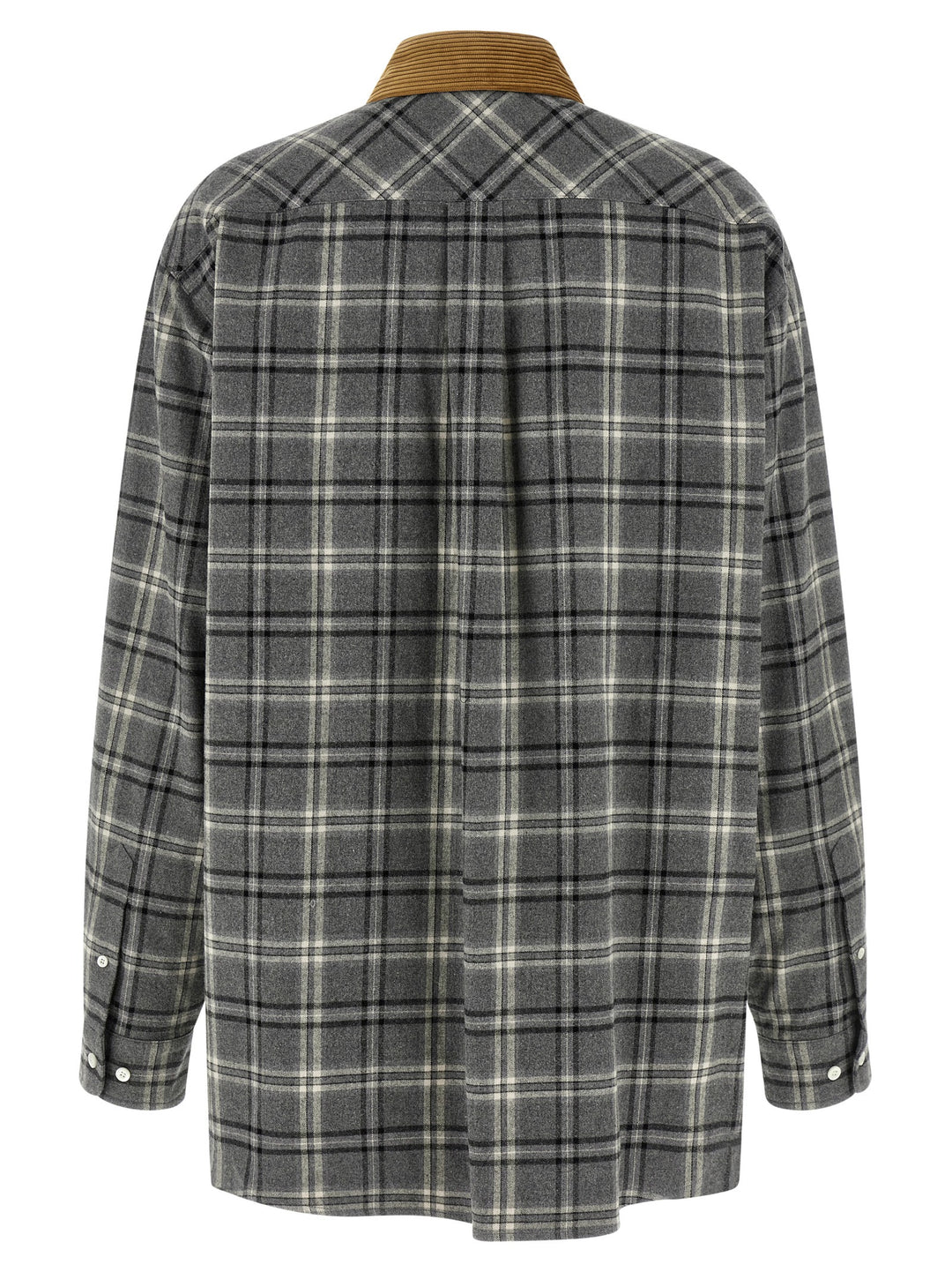 Miu Miu Gray Cotton Blouse