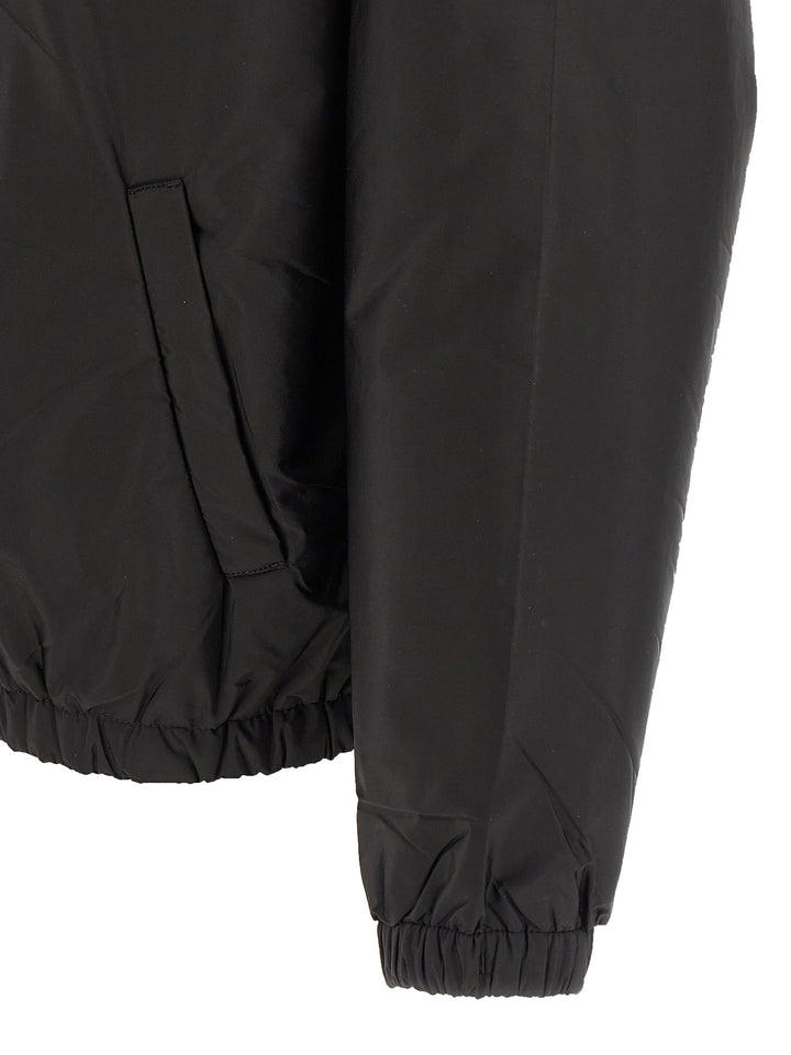 Prada Black Recycled Polyamide Full-Length Jacket