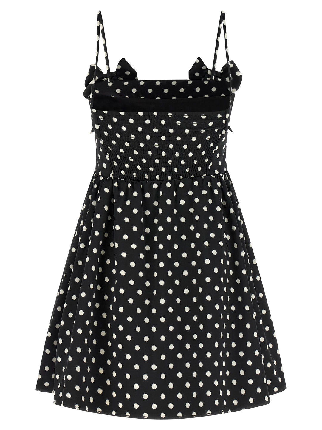 Ganni Black Polyester Short Dress