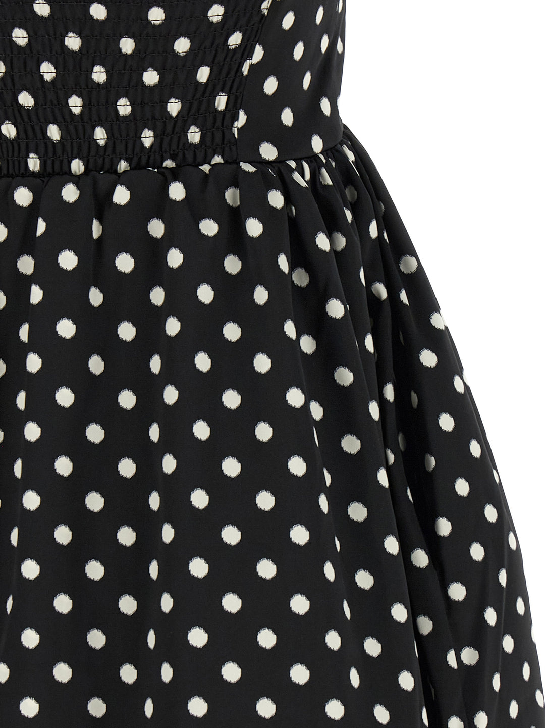 Ganni Black Polyester Short Dress