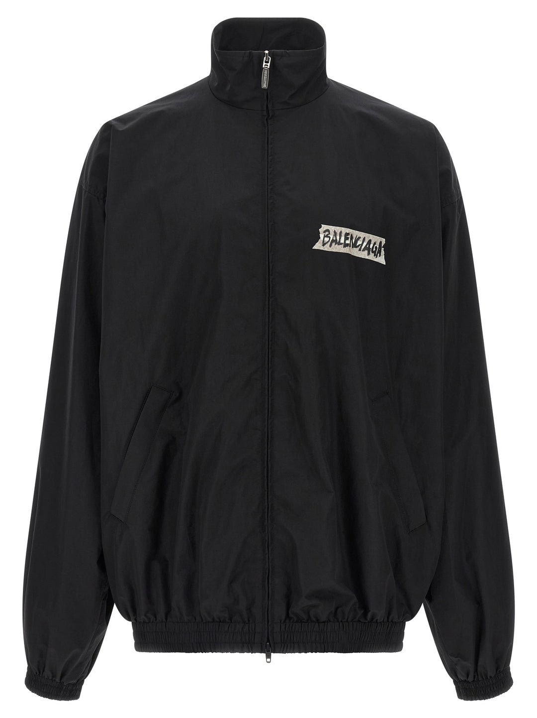 Balenciaga Black Cotton Sweatshirt