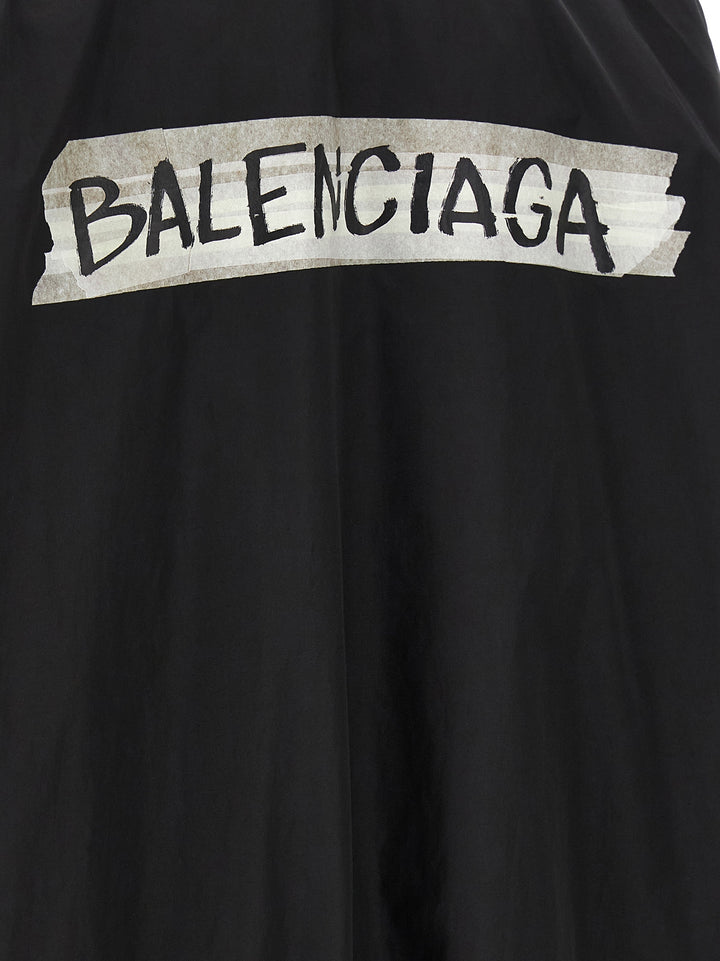 Balenciaga Black Cotton Sweatshirt