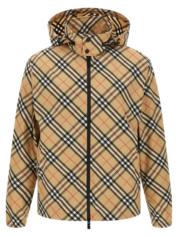 Burberry Beige Polyester Shell Jacket