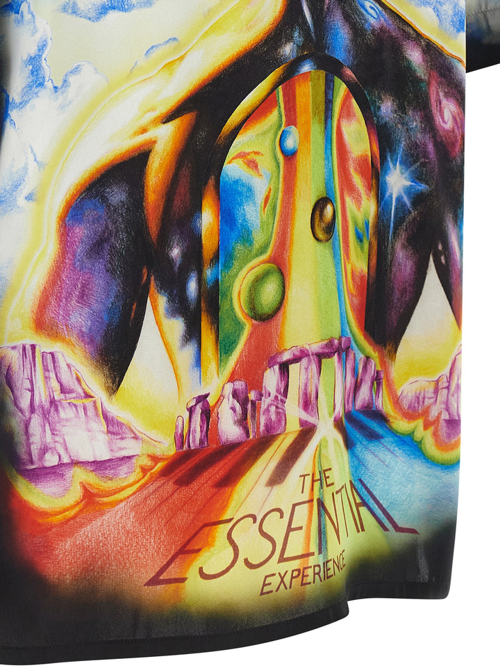 Casablanca Multicolor Silk Blouse