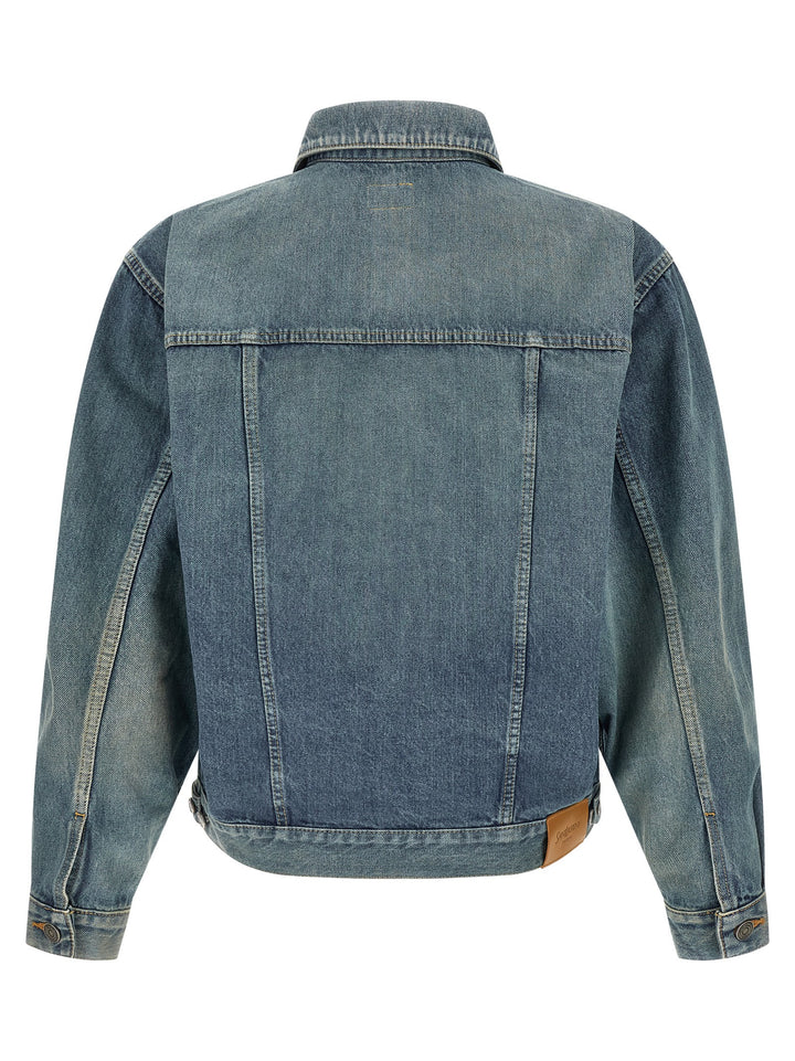 Saint Laurent Blue Cotton Denim Jacket