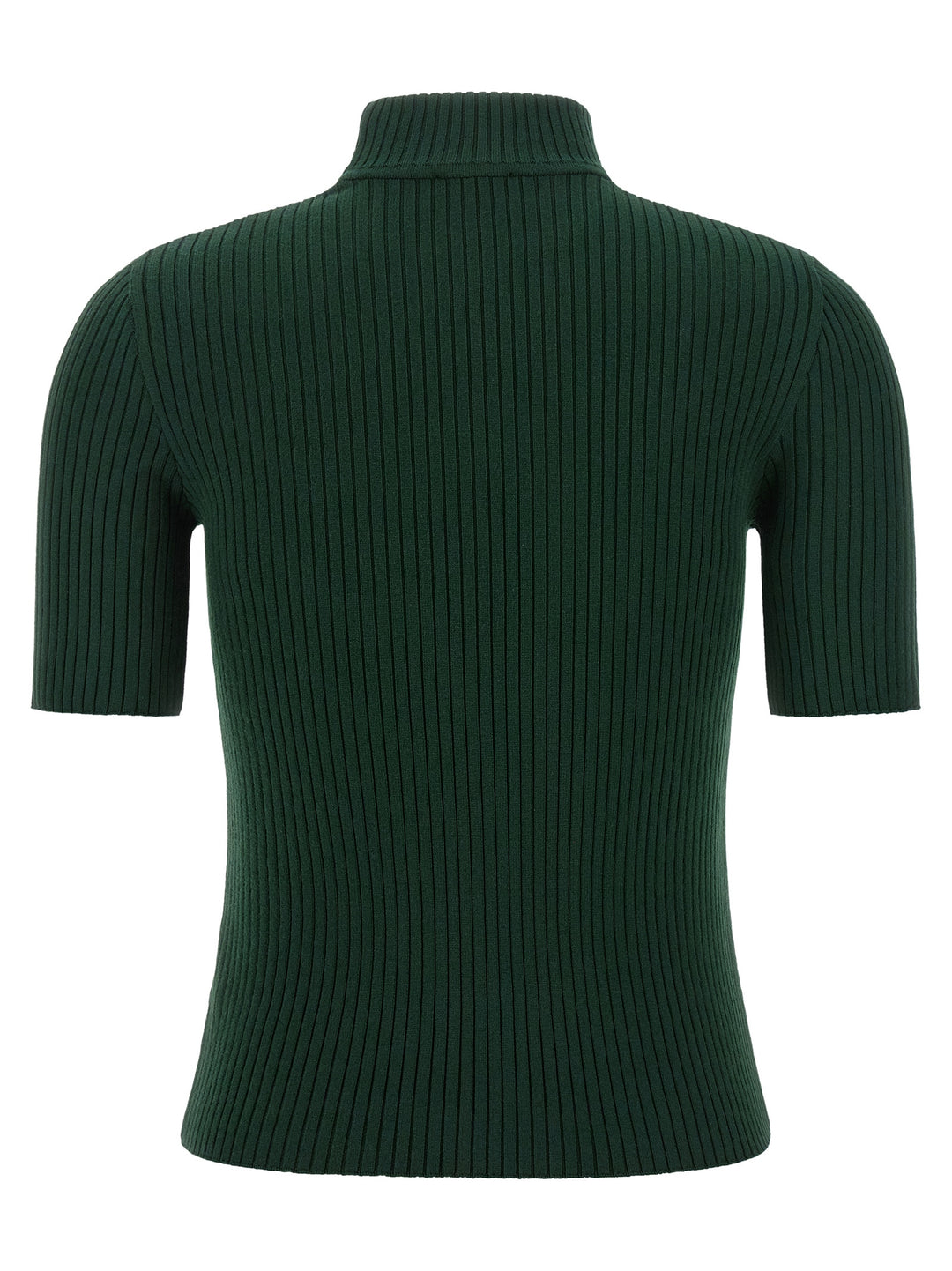 Courrèges Bicolor Viscose Turtleneck