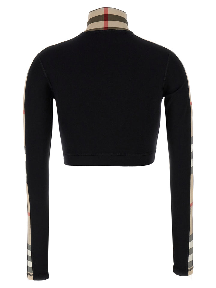 Burberry Black Polyamide Sweatshirt