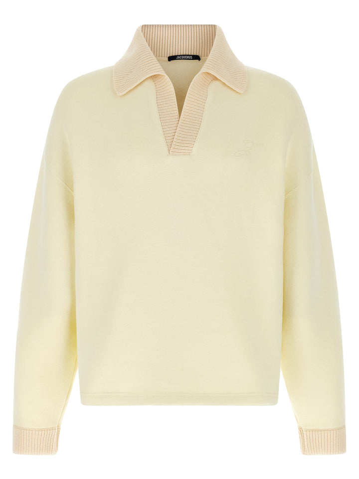 Jacquemus Beige Cotton Sweatshirt