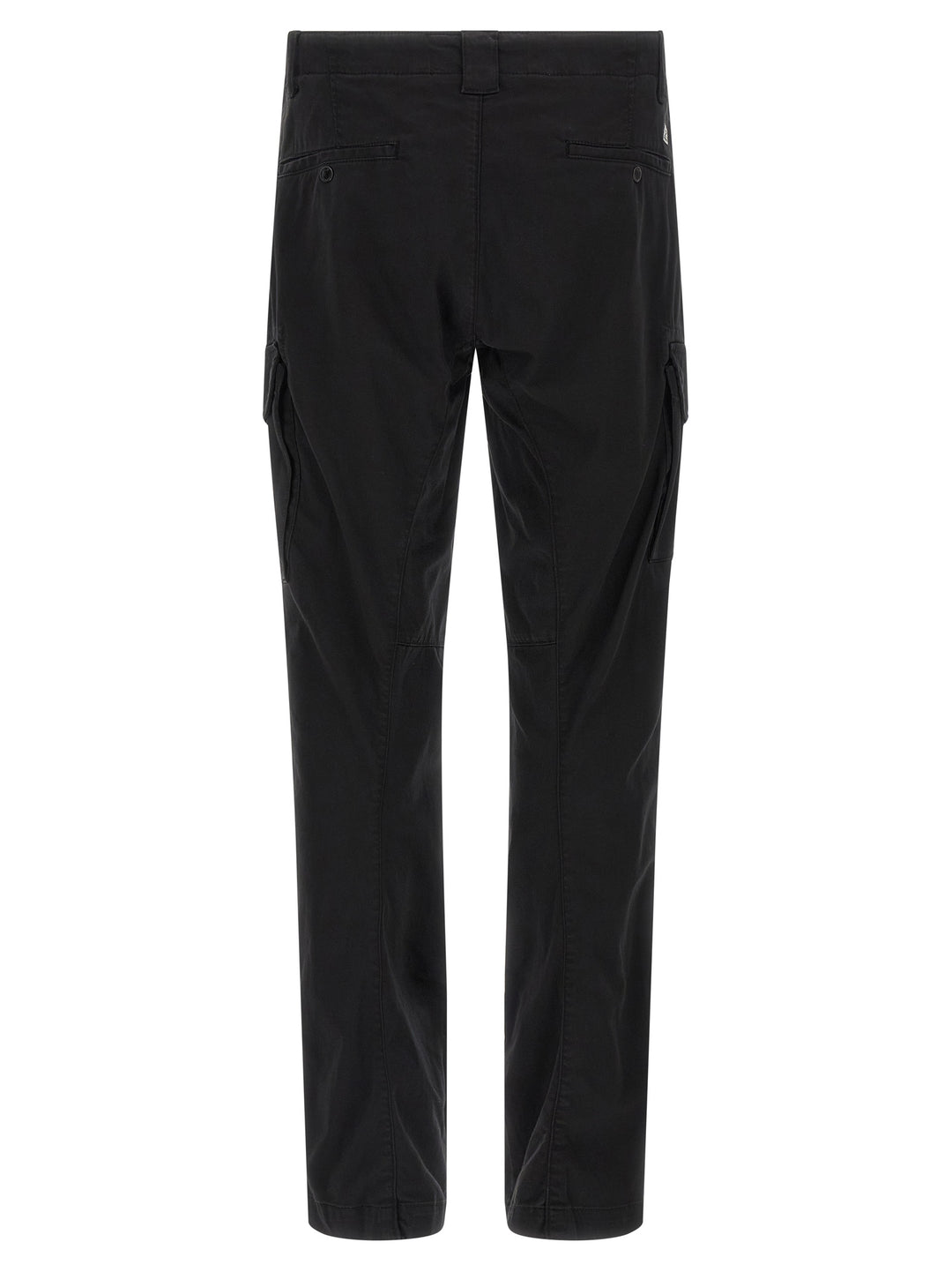 C.P. Company Black Cotton Cargo Pants