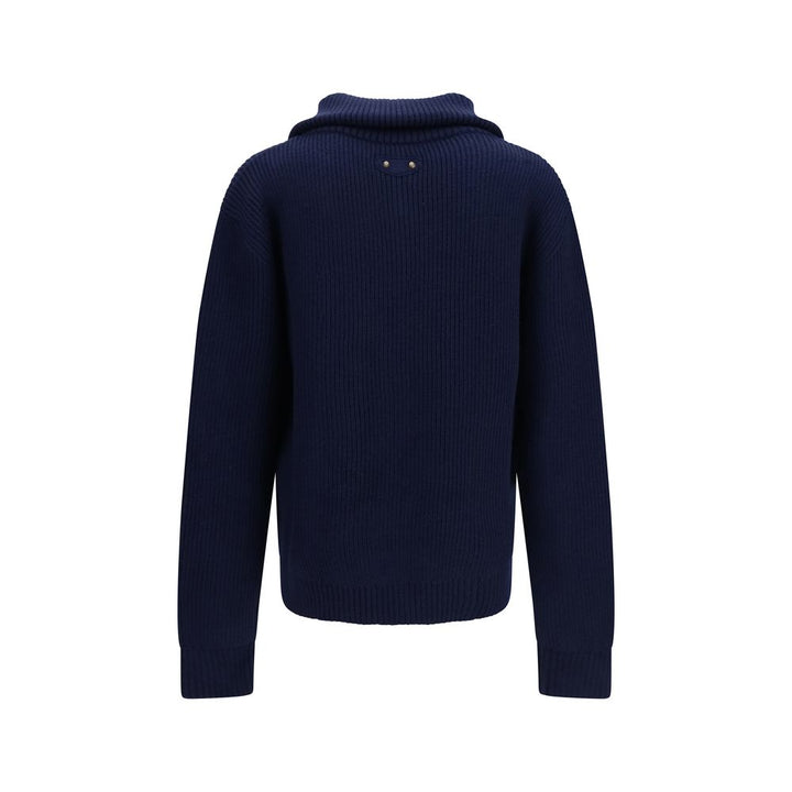 Balenciaga Blue Wool Oves Aries Sweatshirt
