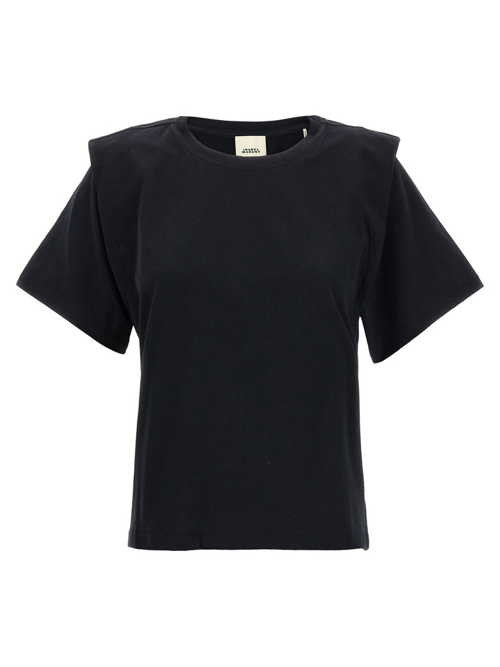 Isabel Marant Black Cotton T-Shirt