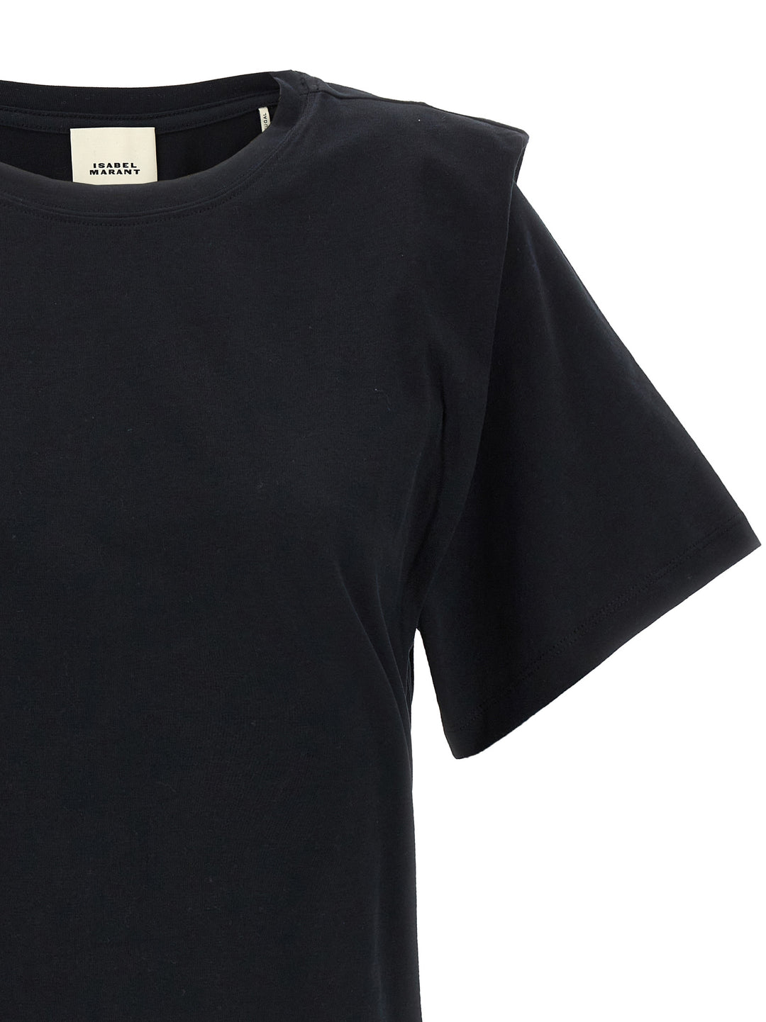 Isabel Marant Black Cotton T-Shirt