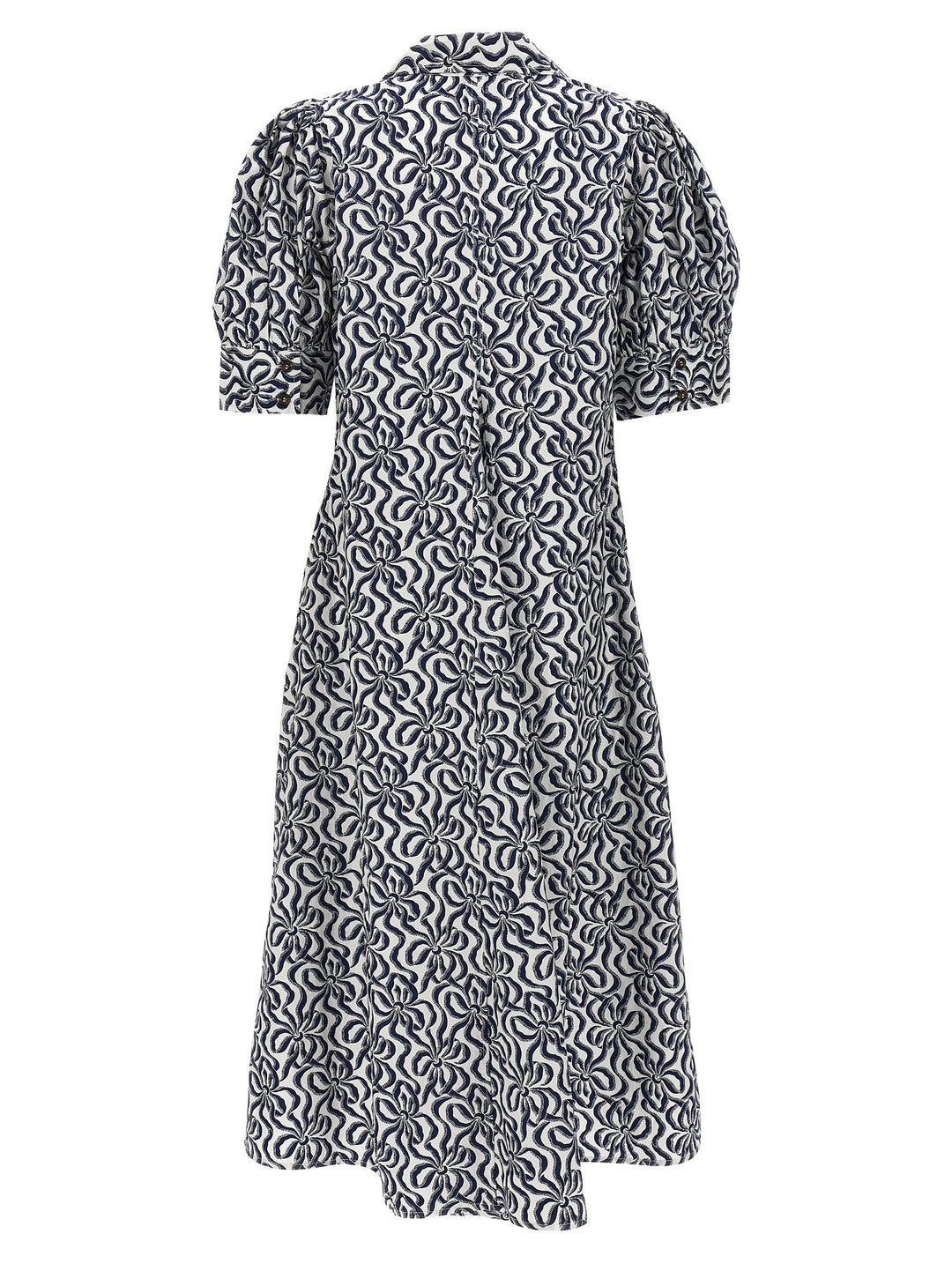 Ganni Multicolor Cotton Casual Dress