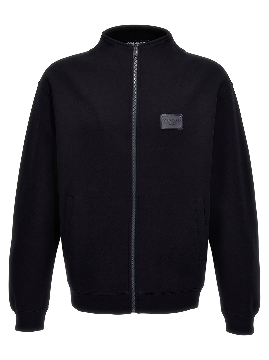 Dolce &amp; Gabbana Blue Cotton Sweatshirt