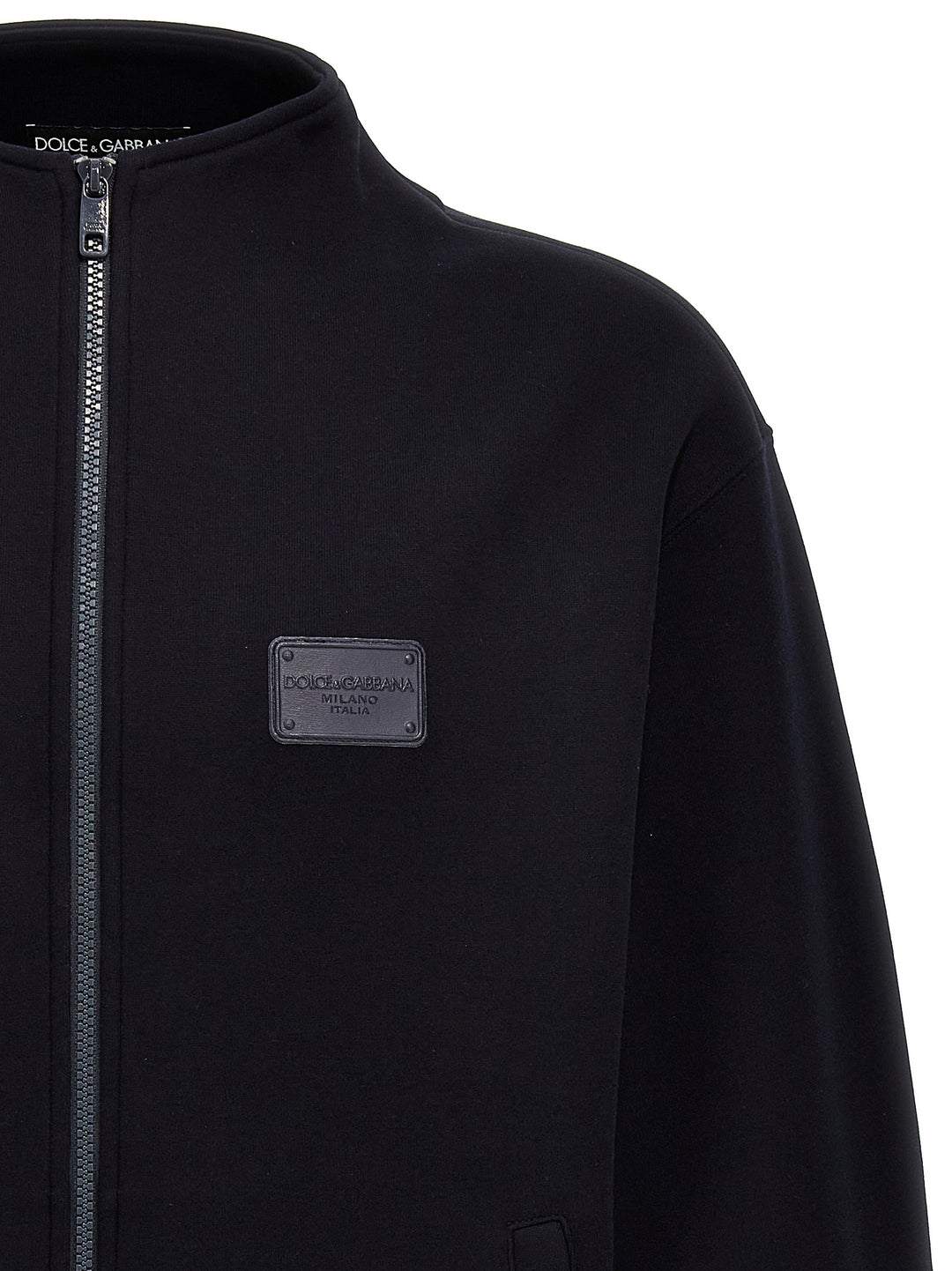 Dolce &amp; Gabbana Blue Cotton Sweatshirt