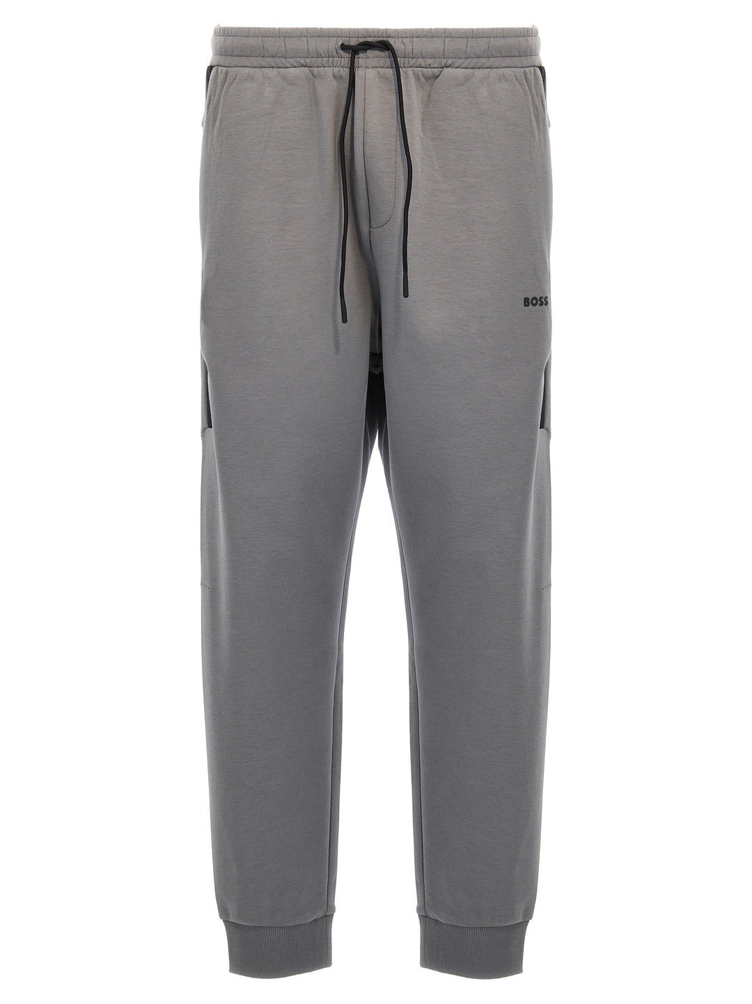 Hugo Boss Gray Cotton Sweatshirt