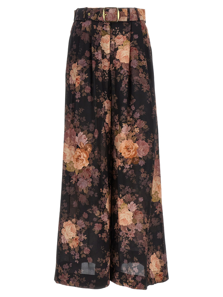 Zimmermann Multicolor Silk Casual Pants