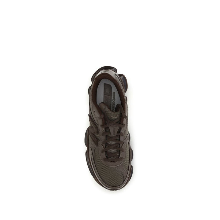 New Balance Brown Fabric Athletic Sneakers