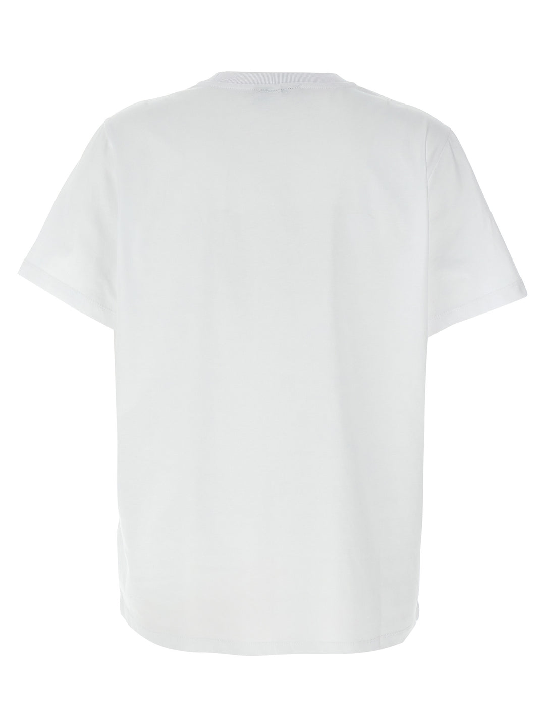 Ganni White Cotton T-Shirt