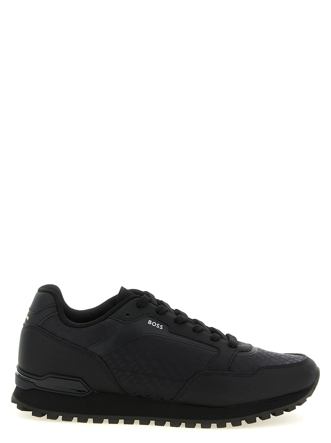 Hugo Boss Black Polyester Athletic Sneakers