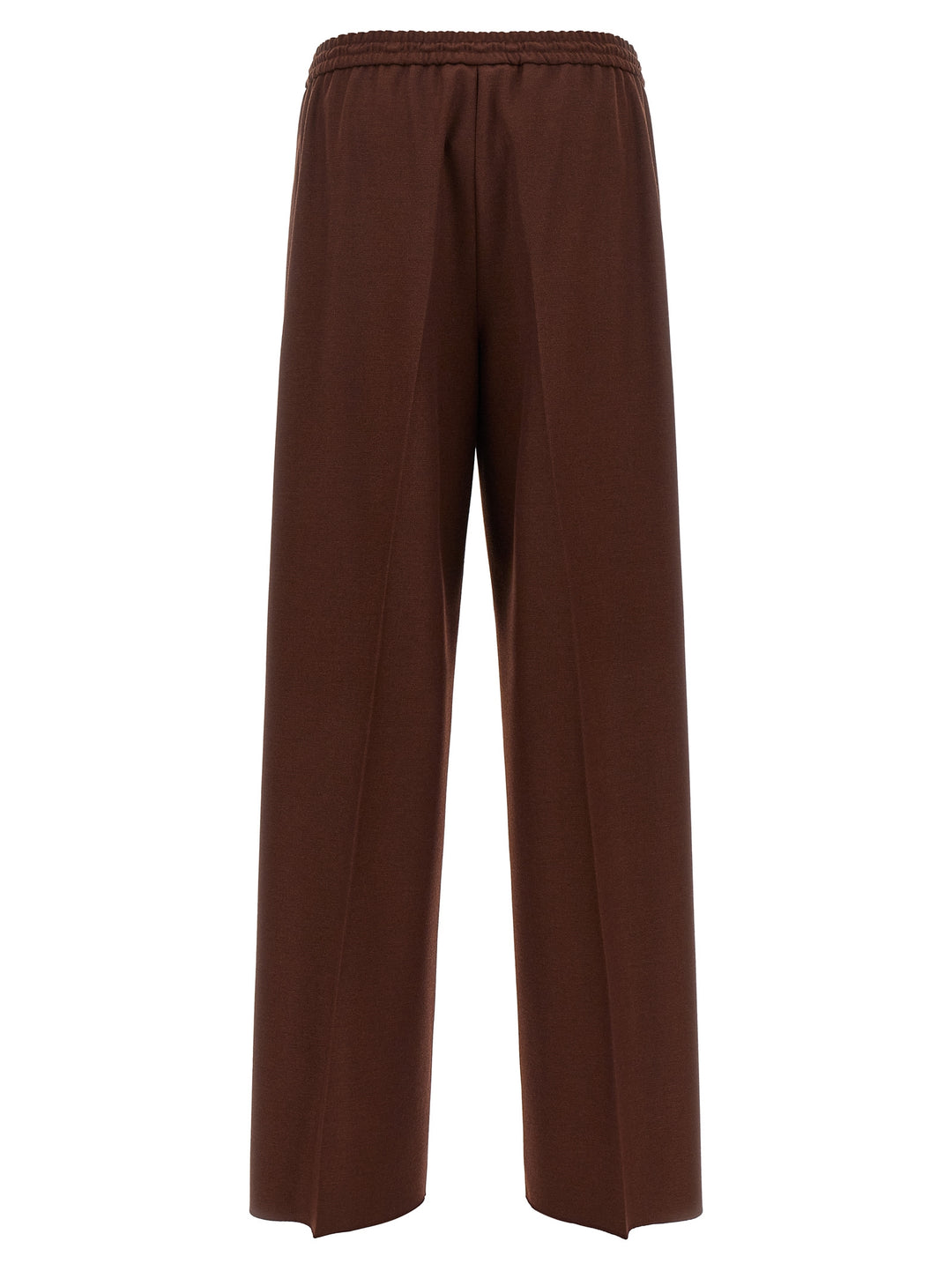 Max Mara Brown Wool Casual Pants