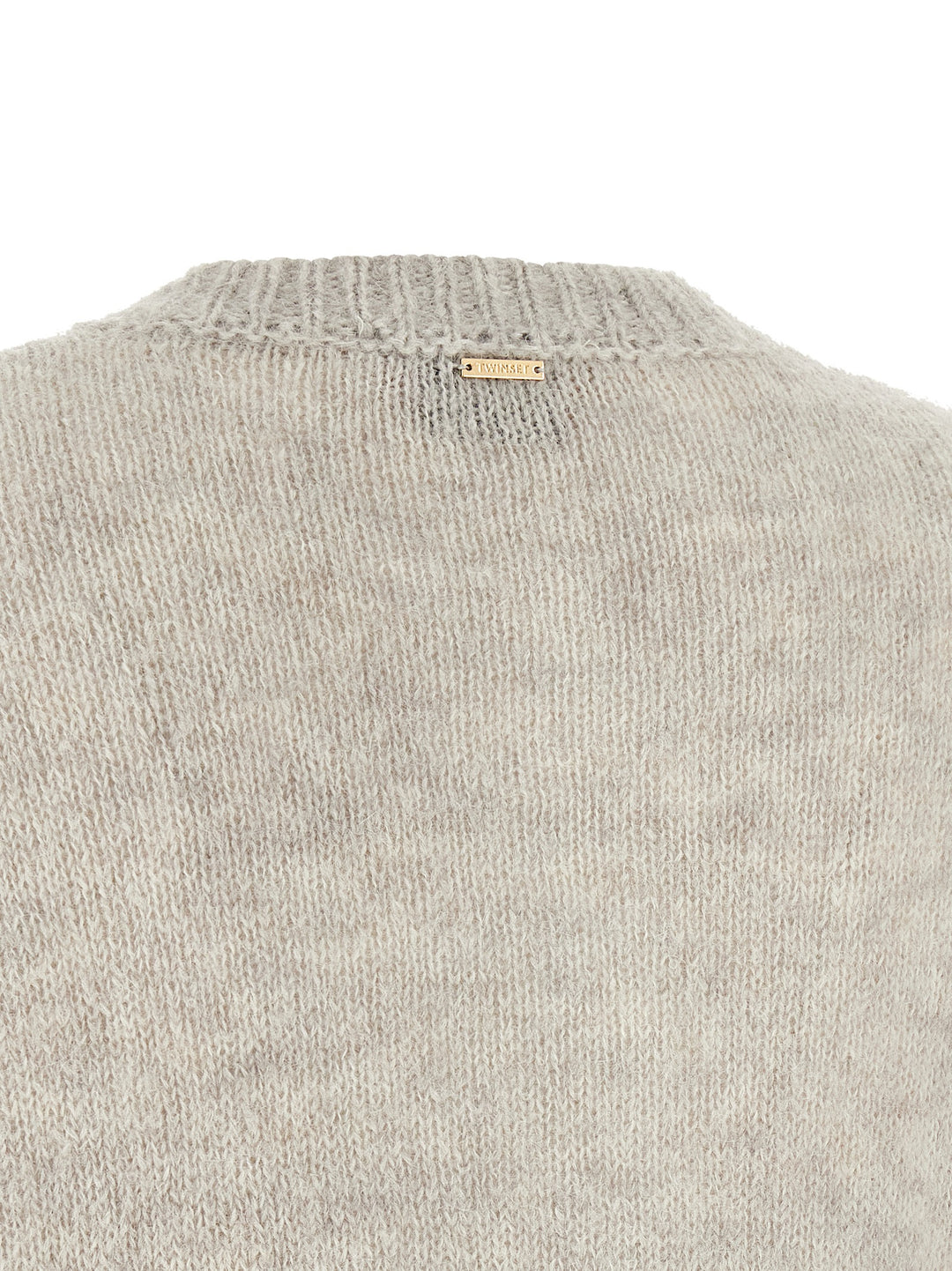Twinset Gray Polyamide Cardigan