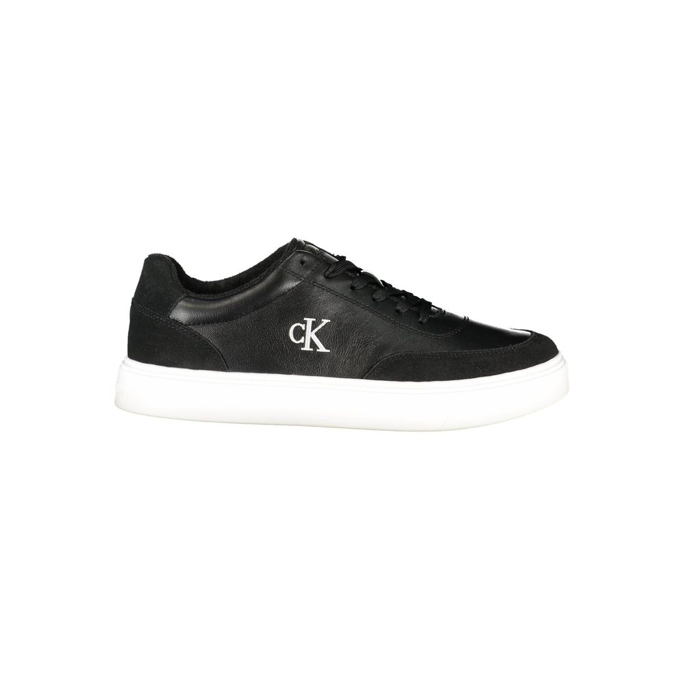 Calvin Klein Black Polyurethane Men&