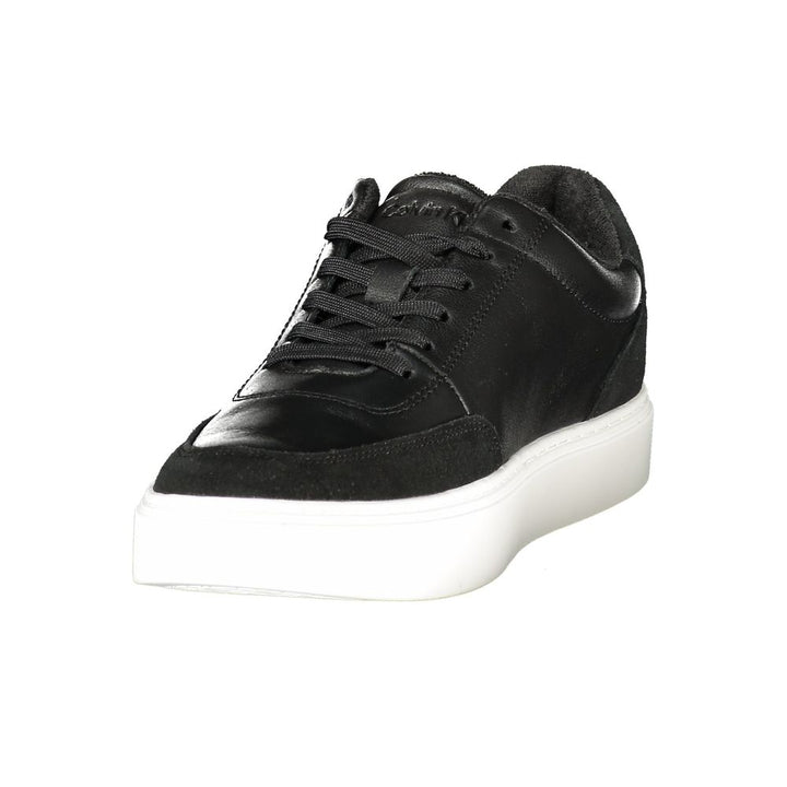Calvin Klein Black Polyurethane Men&