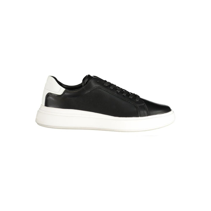 Calvin Klein Black Leather Men&