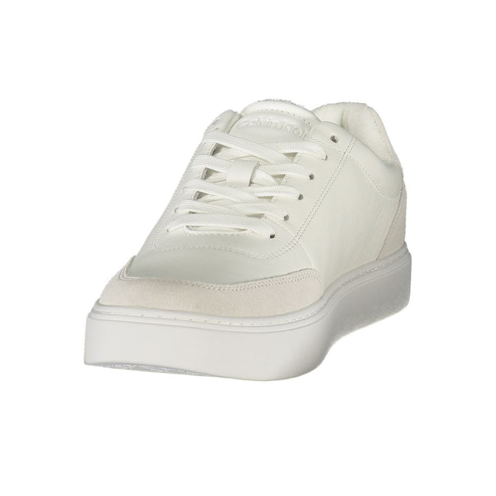 Calvin Klein White Polyurethane Men&