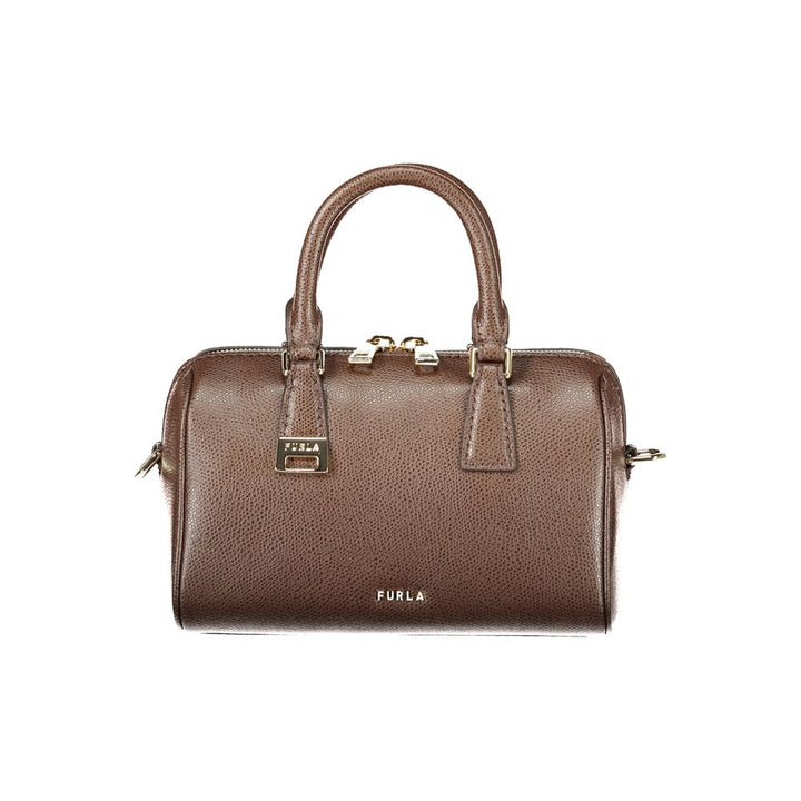 Furla Brown Leather Women&