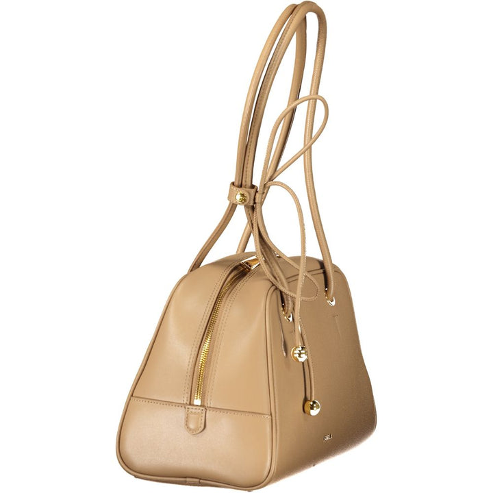 Furla Beige Leather Women&
