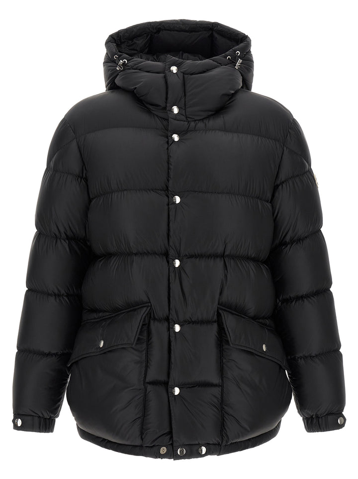 Moncler Black Polyamide Full-Length Jacket