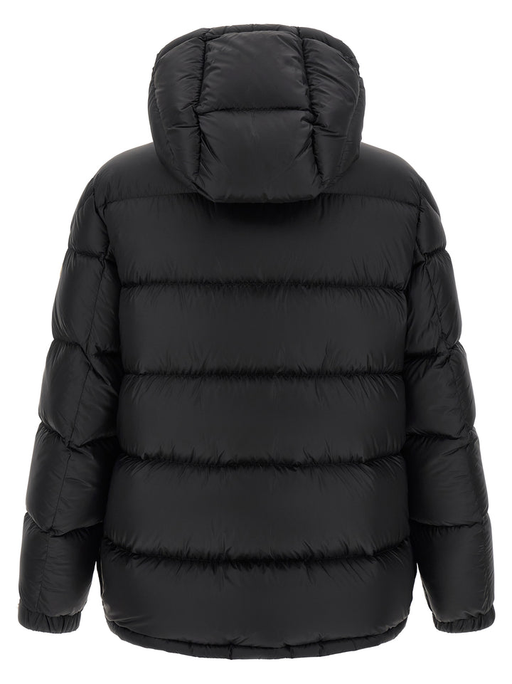 Moncler Black Polyamide Full-Length Jacket