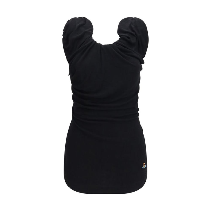 Vivienne Westwood Black Viscose Shortsleeve Shirt