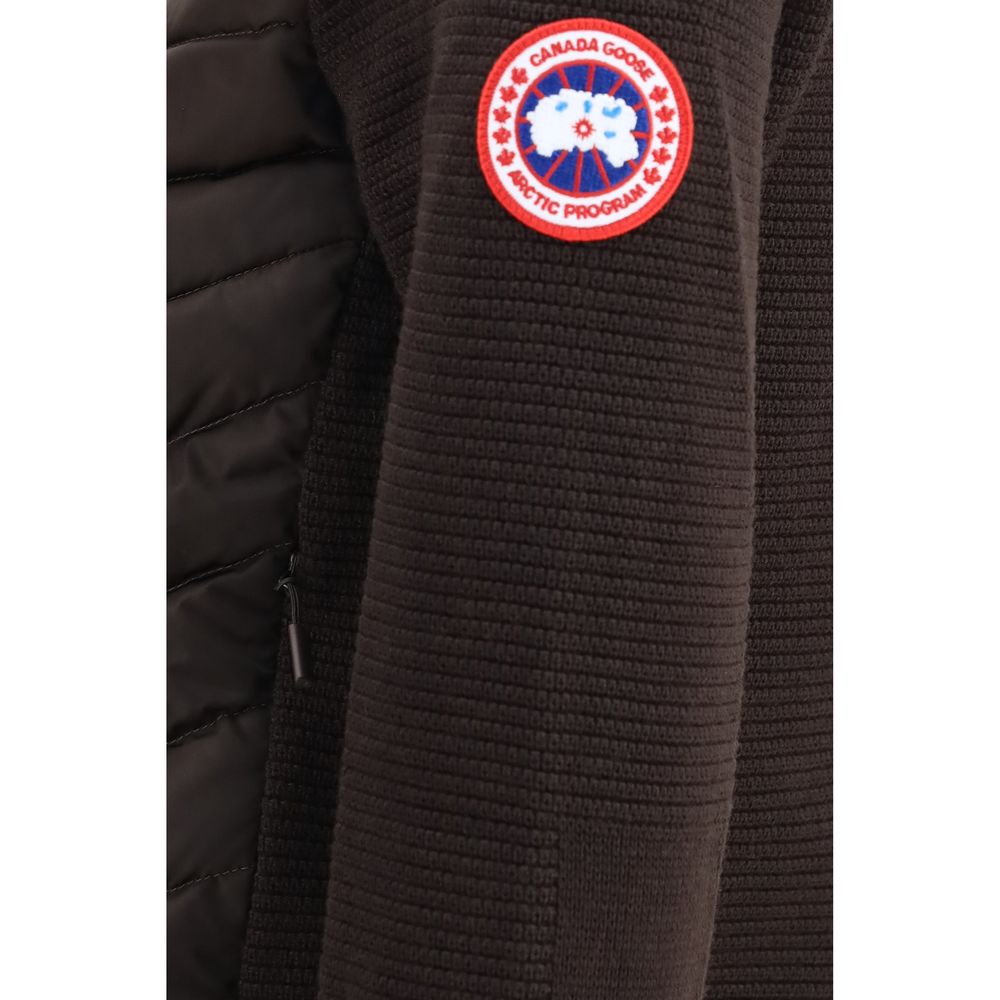 Canada Goose Brown Wool Oves Aries Full-Length Jacket