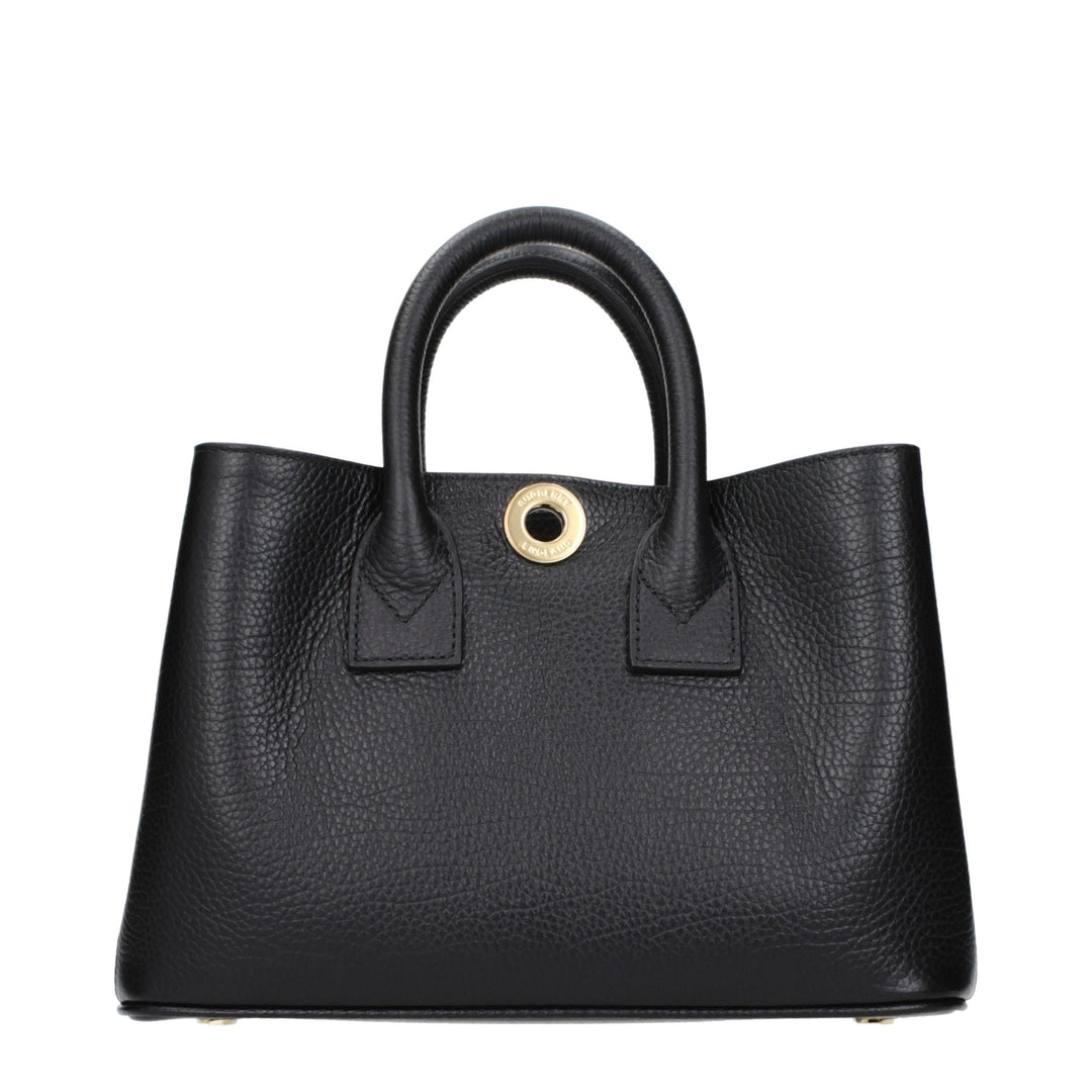 Burberry Black Leather Handbag