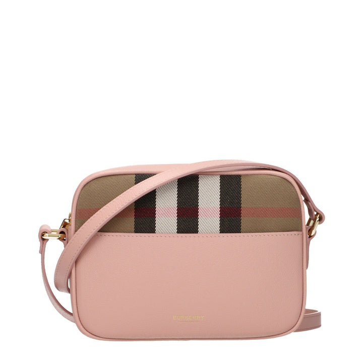 Burberry Pink Leather Crossbody Bag
