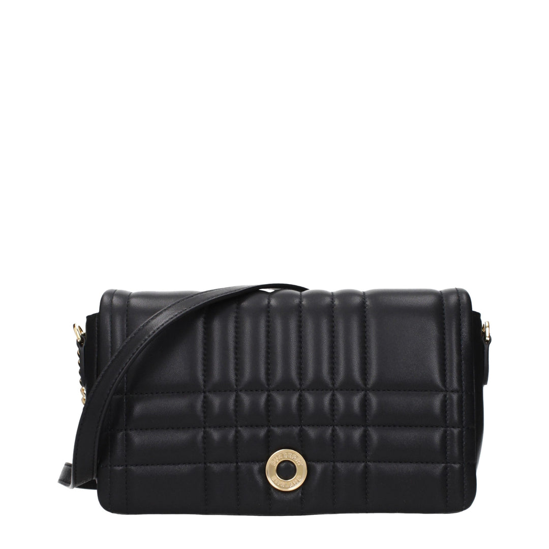 Burberry Black Leather Crossbody Bag