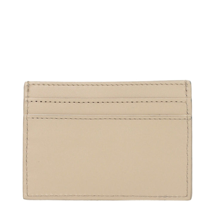 Versace Beige Leather Cardholder