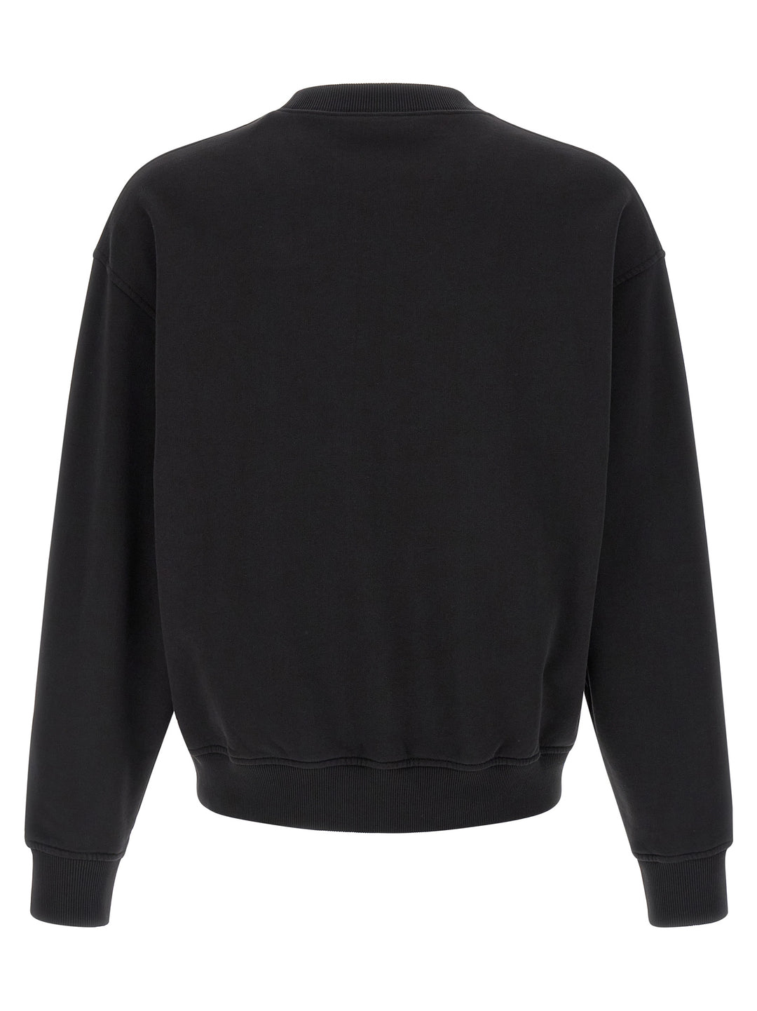 Palm Angels Black Cotton Sweatshirt