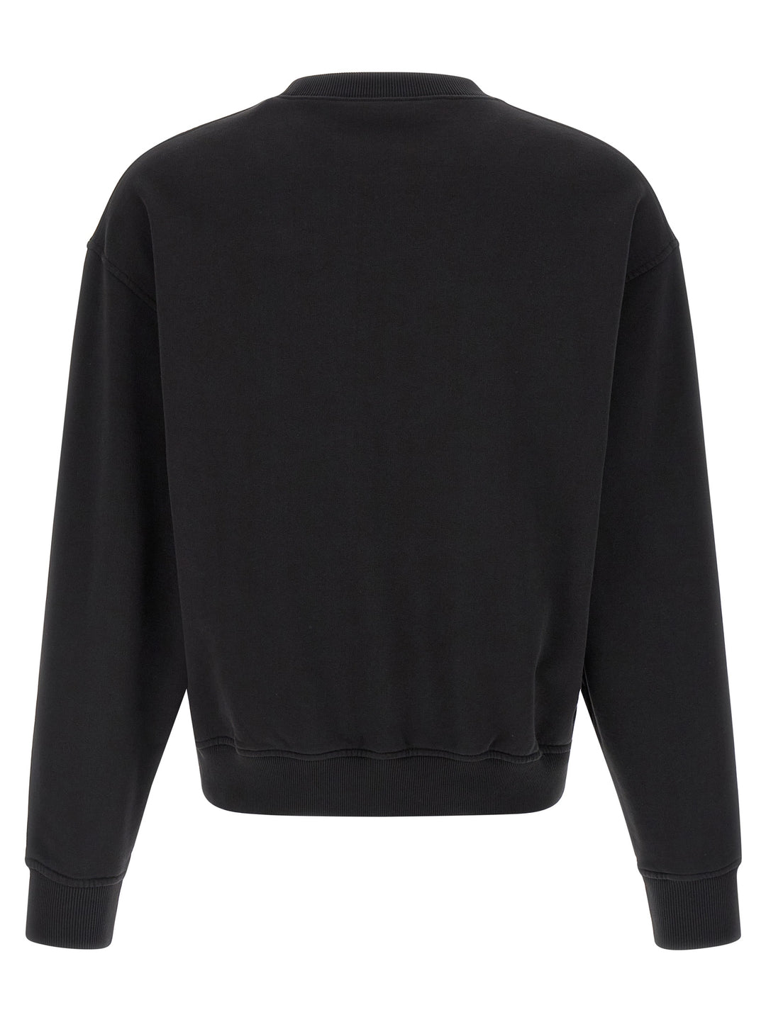 Palm Angels Black Cotton Sweatshirt