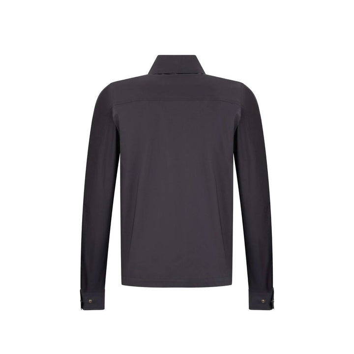 Herno Blue Cotton Shell Jacket