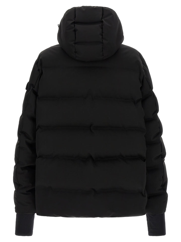 Moncler Grenoble Black Polyamide Full-Length Jacket