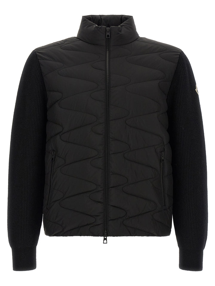 Moncler Black Polyamide Cardigan