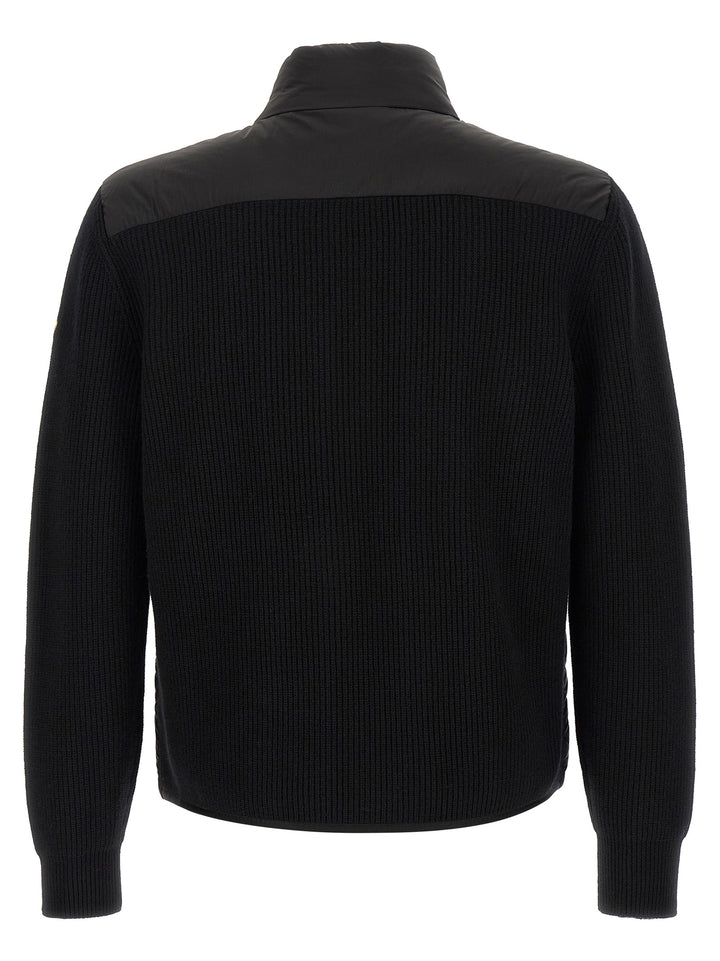 Moncler Black Polyamide Cardigan